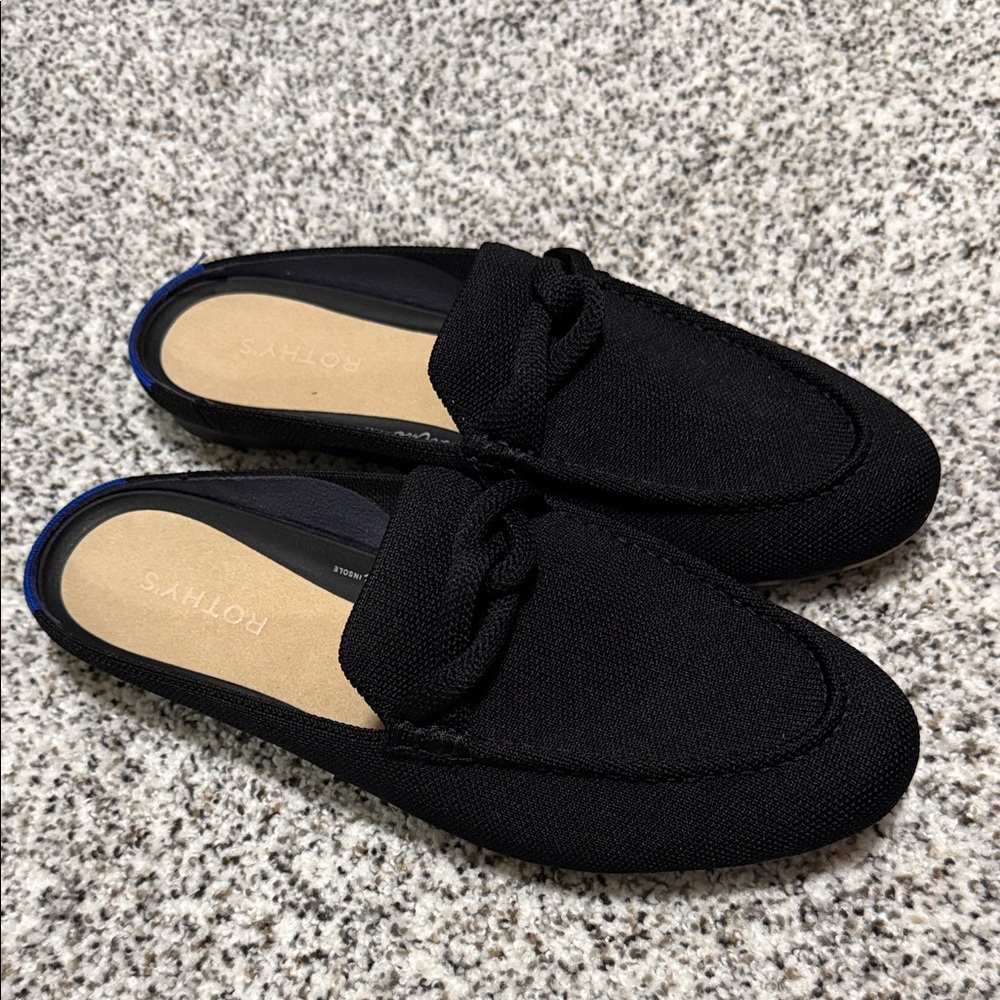 Rothy's Women’s Black The Loafer Mule